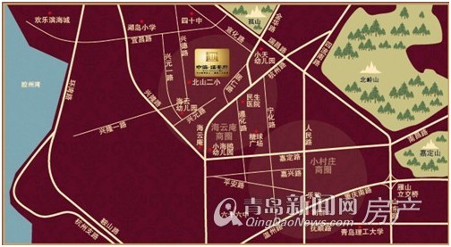 青岛市杭州路28号变身老四方片区最高端住宅小区 命名全网担保网临安府