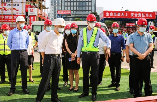 广东省住建厅党组书记张勇调研后海总部基地项目